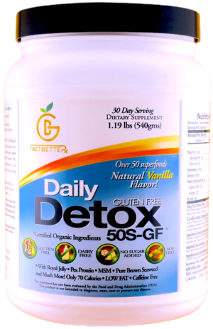 Get BetteRx Daily Detox – a premium superfood powder featuring over 50 nutrient-rich ingredients, including organic greens, probiotics, antioxidants, and plant-based proteins. Gluten-free, dairy-free, soy-free, and designed to support detoxification, immune health, and overall wellness. Made in the USA.