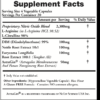 Supplement Facts label for Get BetteRx Nitric Oxide Booster. Each serving contains 2650 mg of active ingredients, including L-Arginine, L-Citrulline, DIM, Nettle Root Extract, and AstraGin® (Astragalus & Panax Notoginseng) for enhanced nitric oxide production, circulation, and hormone balance. Free from common allergens, artificial colors, flavors, and preservatives. Made in the USA.