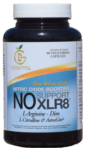 Get BetteRx Nitric Oxide Booster - Supports Circulation, Immune Function, Nerve Health, Muscle Recovery, and Hormone Balance - Contains L-arginine, L-citrulline, DIM, Nettle Root Extract, AstraGin, Astragalus, Panax Notoginseng - Free from Common Allergens and Artificial Additives