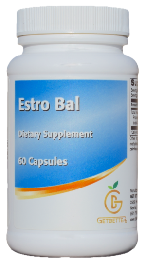 Get BetteRx Estrobal- Natural estrogen blocker with 300mg indole compounds from broccoli, cabbage, and cauliflower extracts